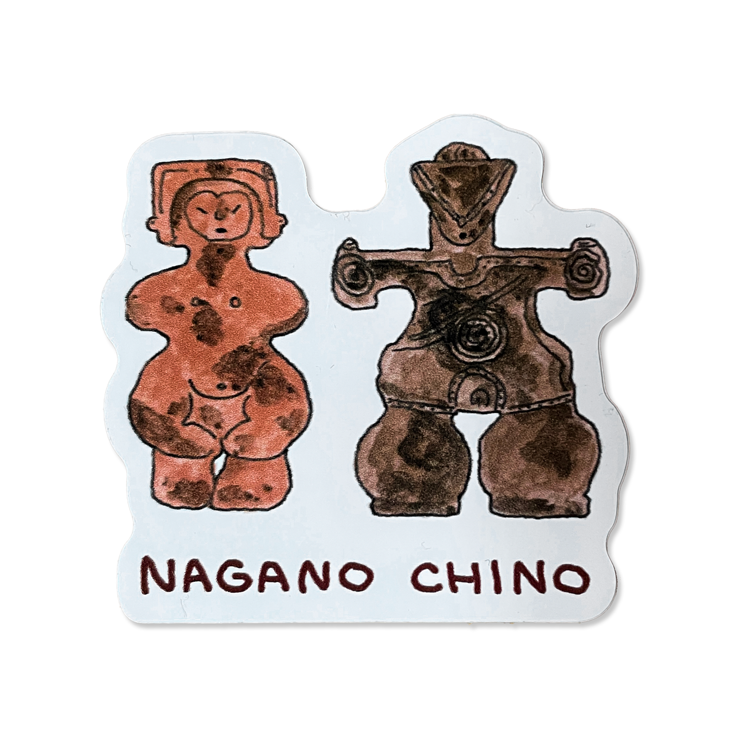 茅野市 土偶 sticker
